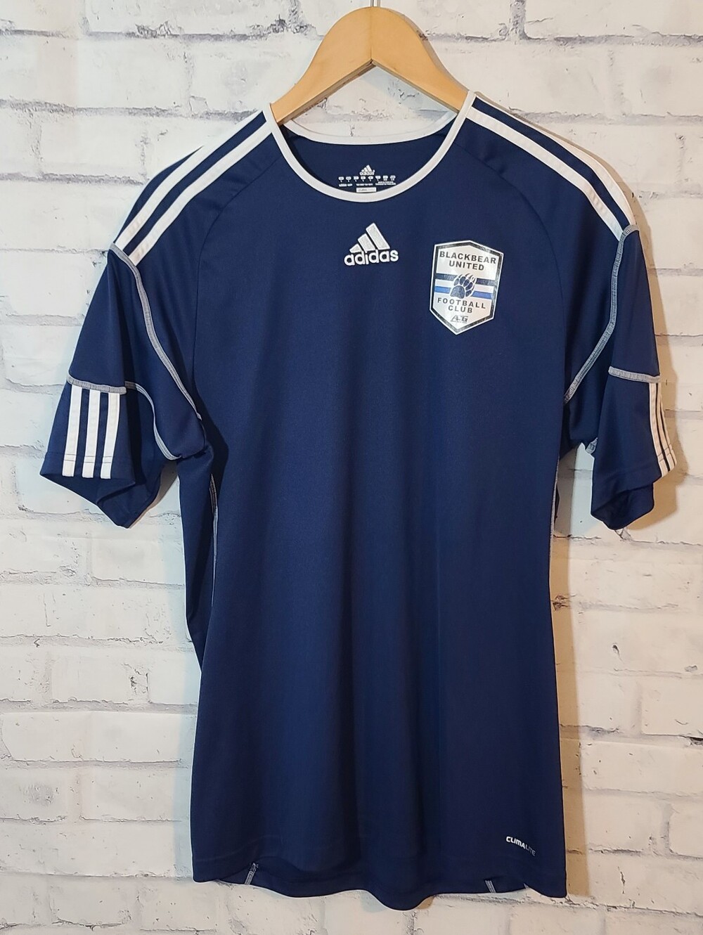 Adidas ClimaCool Men's #11 Soccer Jersey Blue/White L
